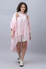 Kaftan Style Cotton Shirt