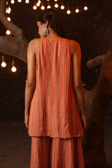 Rust Embroidered Set