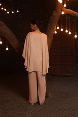 Soft Pink Sequin Kaftan Set