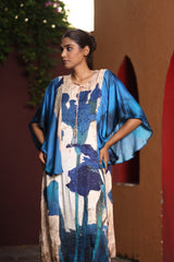 Printed Kaftan Dress