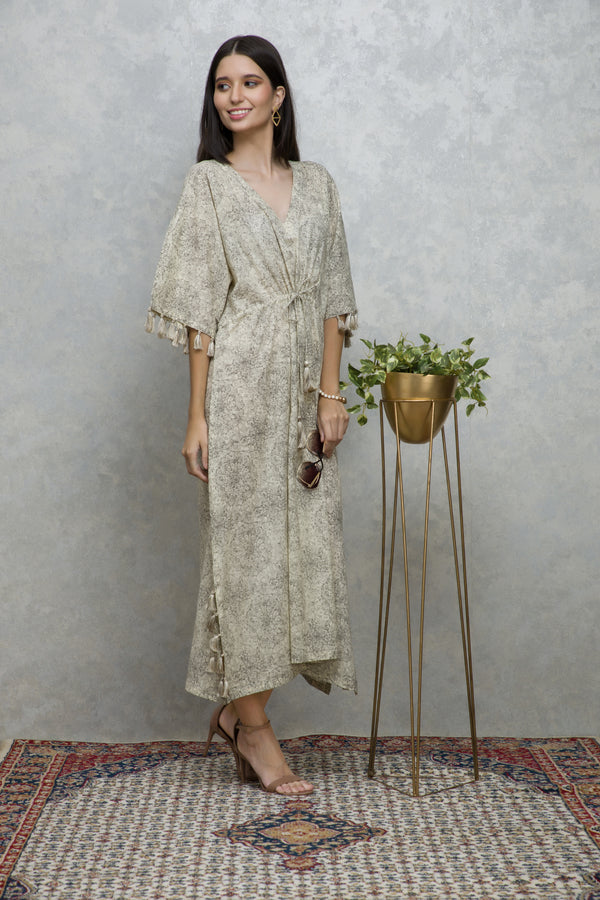 Cotton Printed Kaftan