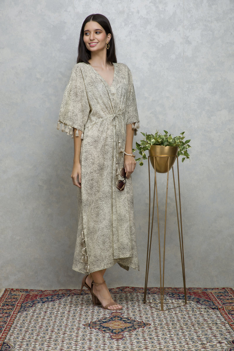 Cotton Printed Kaftan