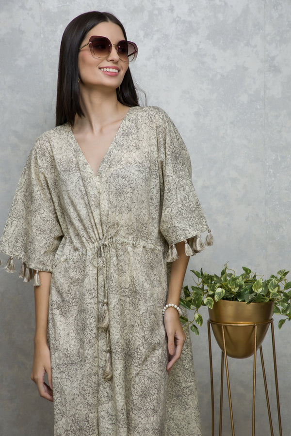 Cotton Printed Kaftan