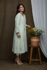 Linen Dori Embroidered Tunic