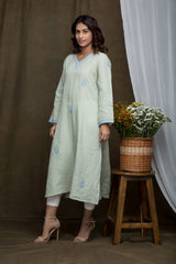 Linen Dori Embroidered Tunic
