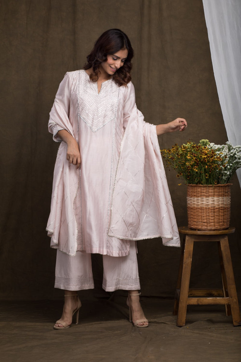 Gota Embelished Kurta With plazo set