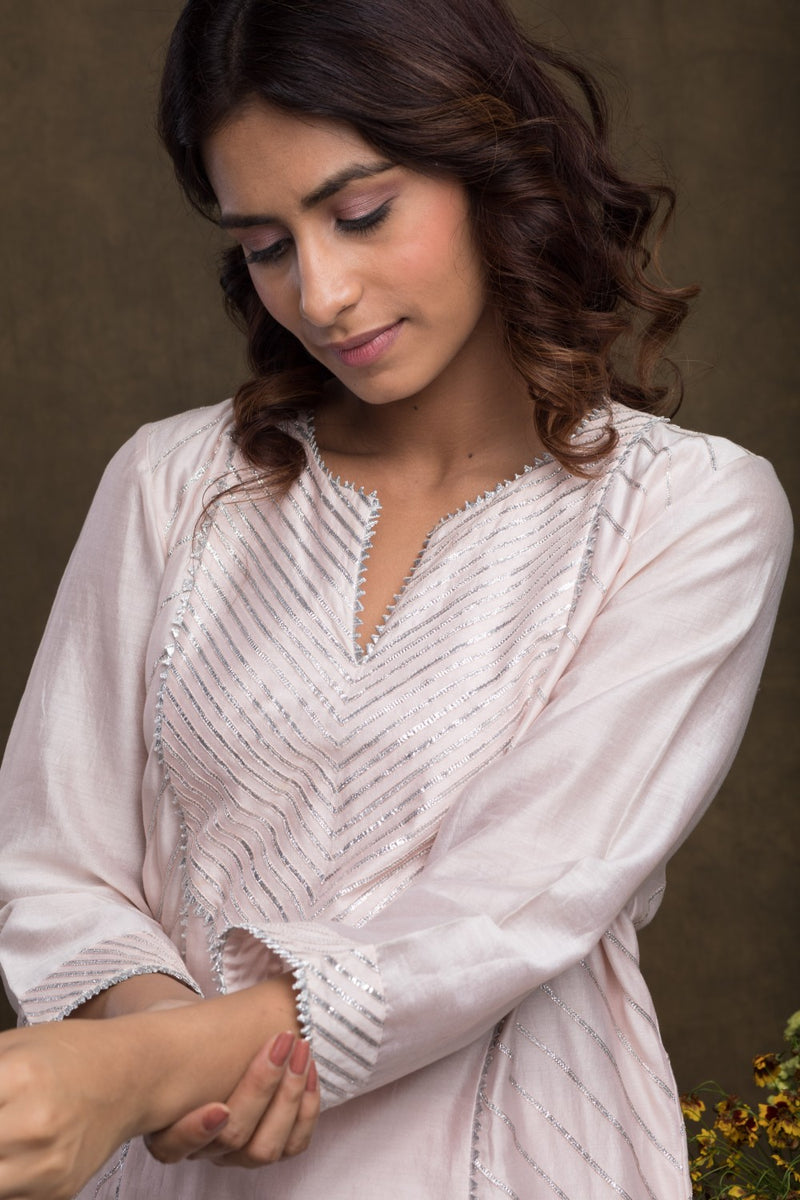 Gota Embelished Kurta With plazo set