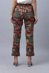 Silk Brocade Pants