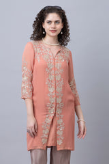 Georgette Embroidered Tunic
