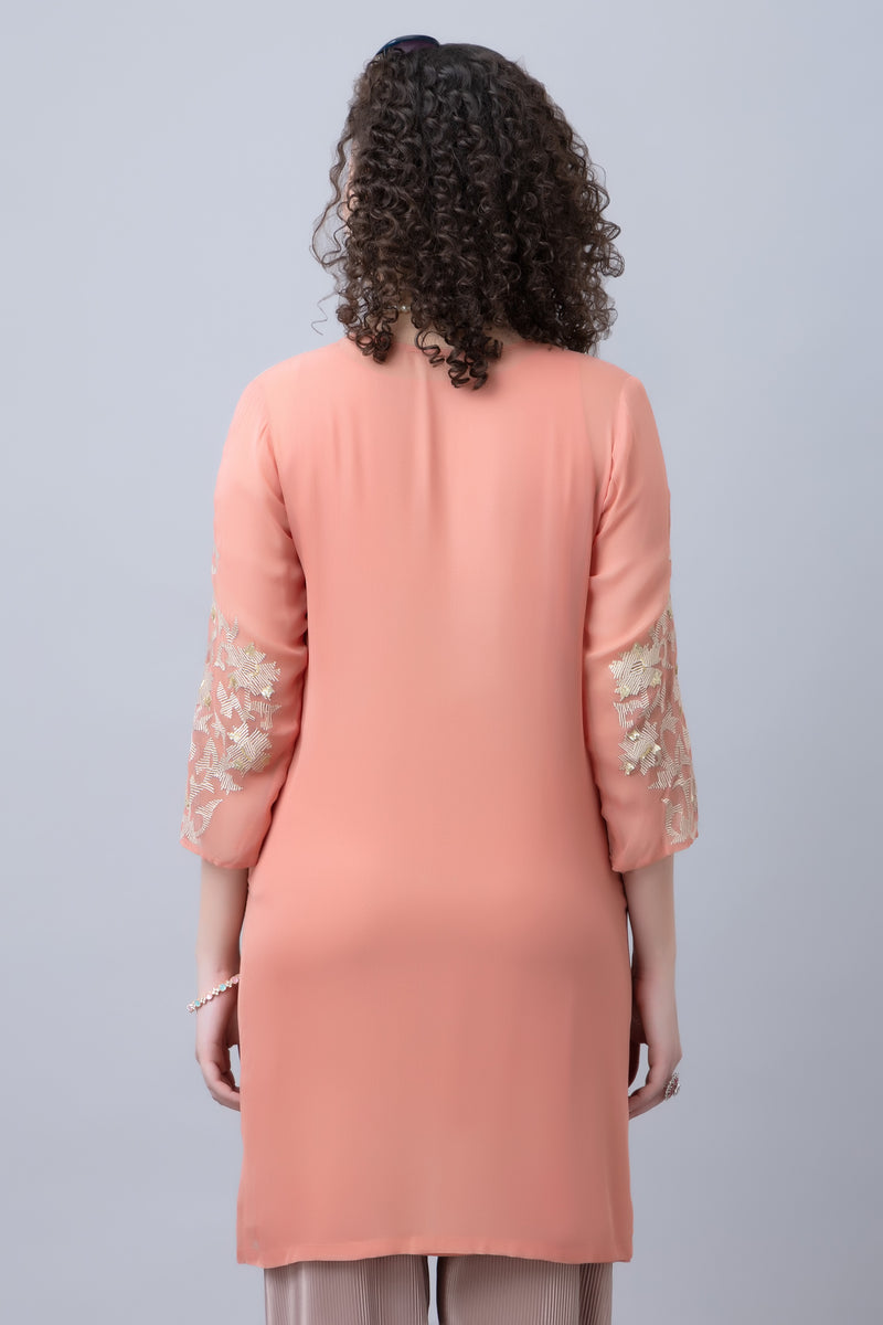 Georgette Embroidered Tunic