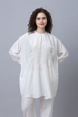 Silk Ruched Co-ord Set