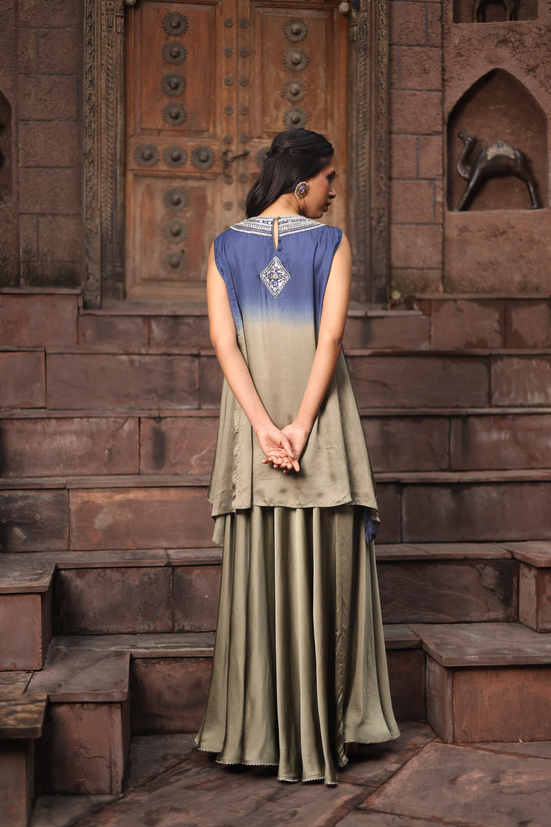 Royal Blue & Olive Gold Fusion Set