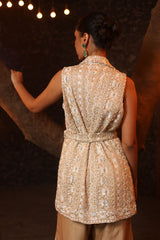 Hand-Embroidered Jacket Co-Ord