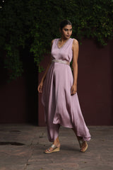 Lilac Drape Dress