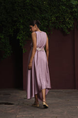 Lilac Drape Dress