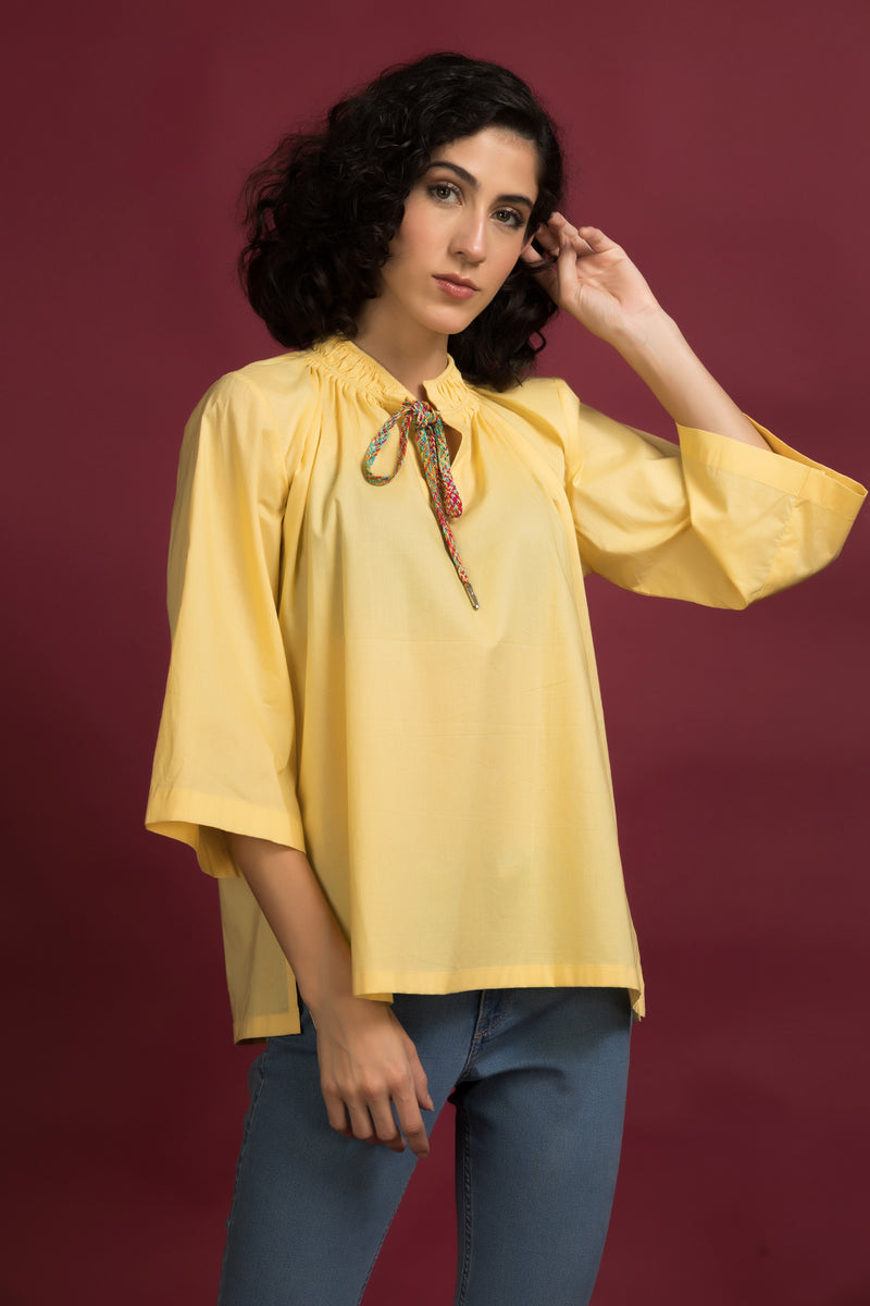 Cotton Raglan Top