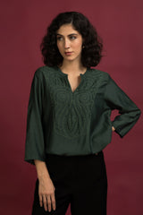Semi Formal Embroidered Shirt