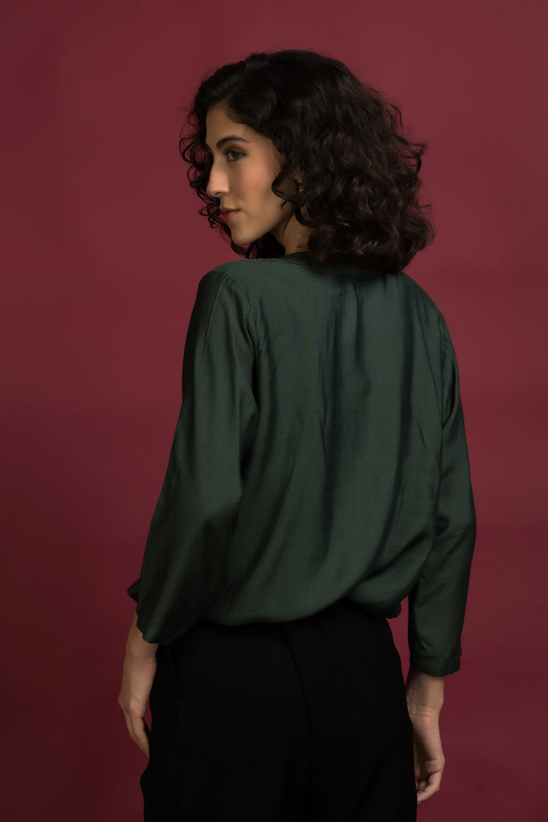 Semi Formal Embroidered Shirt