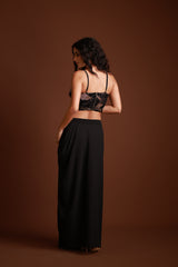 Embellished Bustier & Flowing Skirt