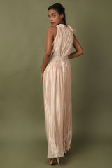 Crinkled Maxi Dress