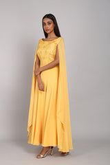 Chiffon Flared Sleeves Anarkali