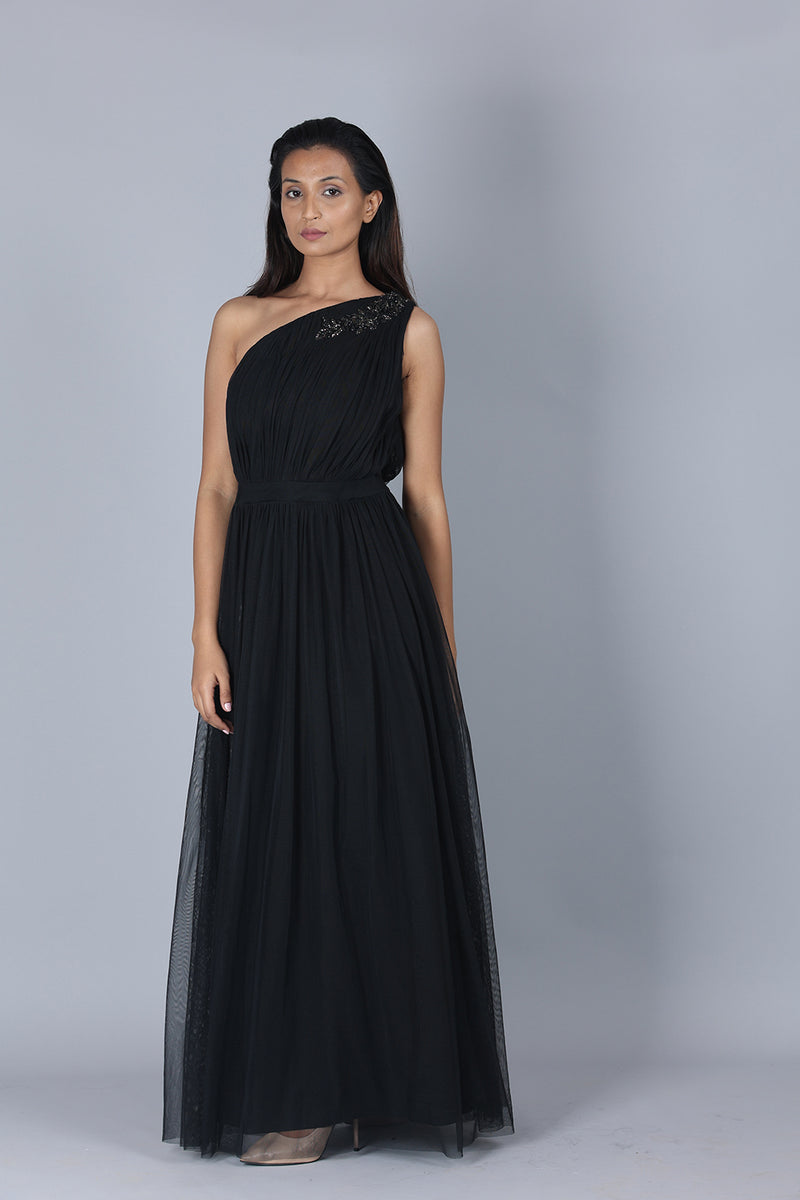 One Shoulder Cocktail Dress
