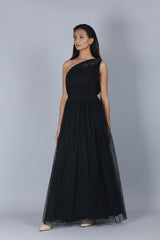 One Shoulder Cocktail Dress