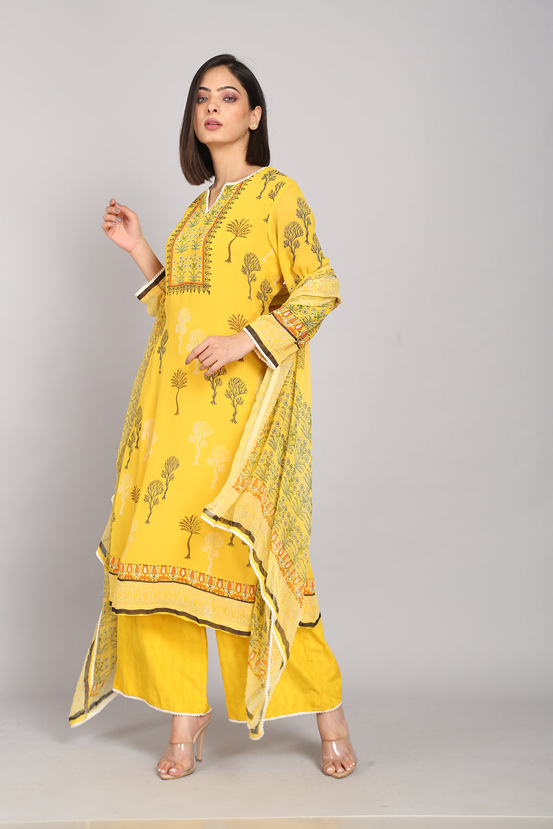Georgette Printed Set