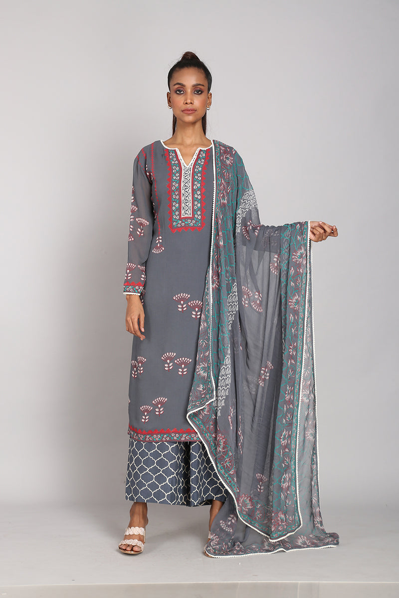 Georgette Printed Set