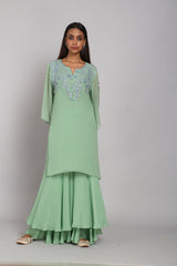 Hand Embroidered Garara Set