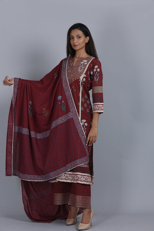 Printed Gota Set