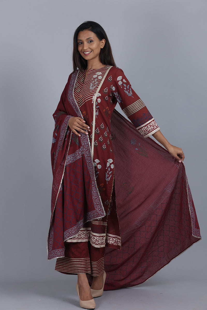 Printed Gota Set