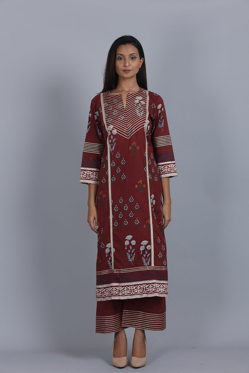 Printed Gota Set
