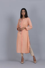 Straight Fit Linen Tunic